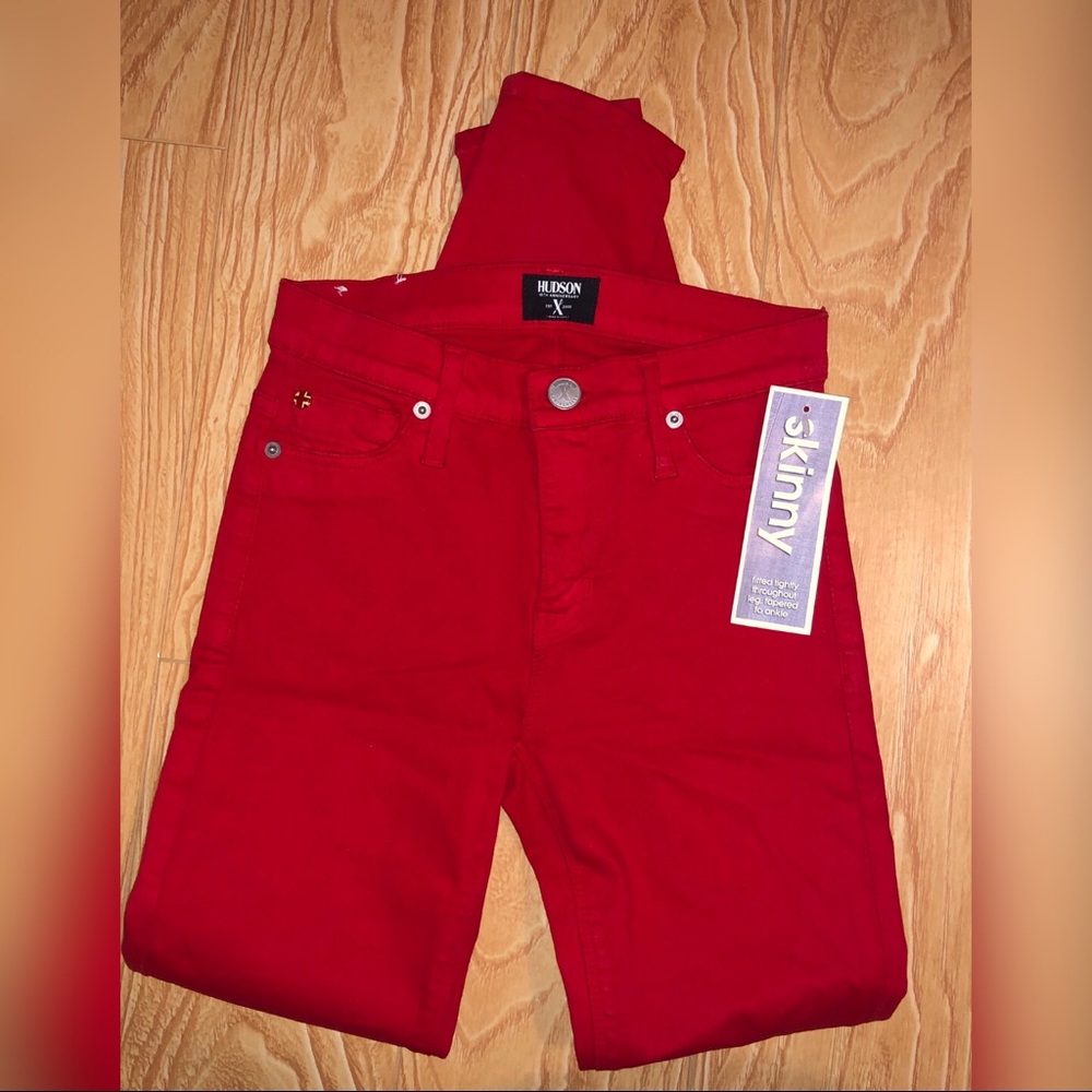 Hudson Mid-rise Nico Super Skinny Jeans